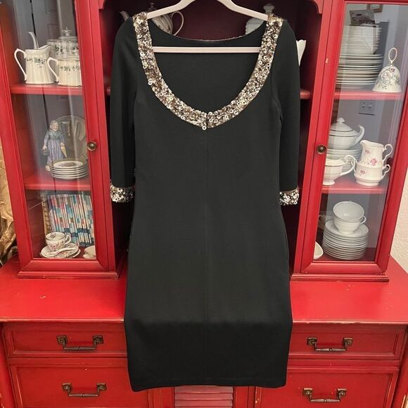 Vintage St John Couture Shift Dress size 4 - Picture 2 of 7